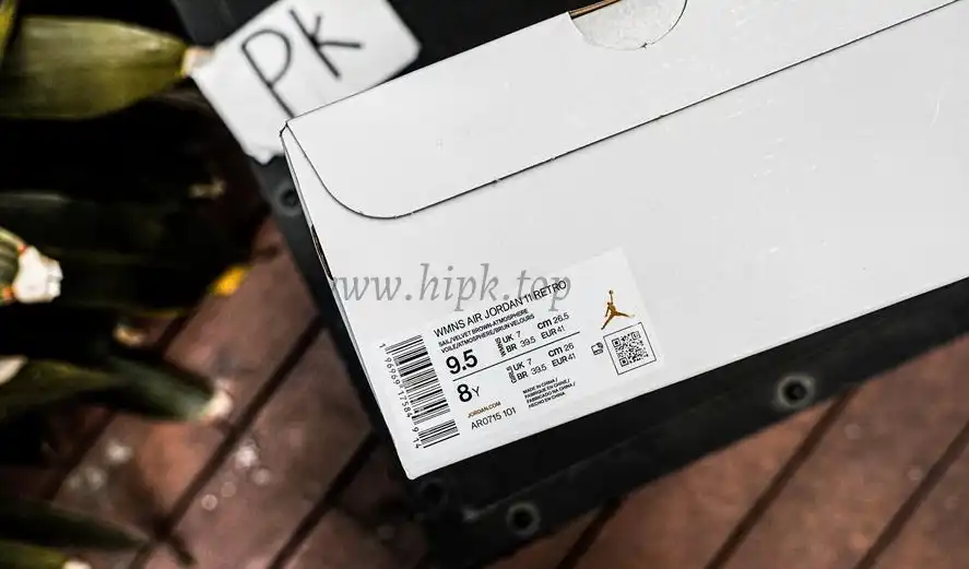 PK GOD Jordan Air Jordan 11 Retro White Black RETAIL MATERIALS READY TO SHIP