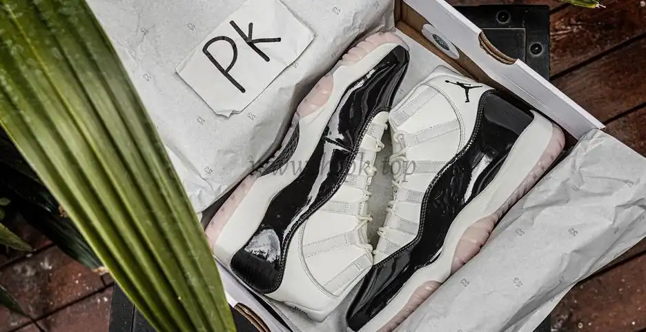 PK GOD Jordan Air Jordan 11 Retro White Black RETAIL MATERIALS READY TO SHIP