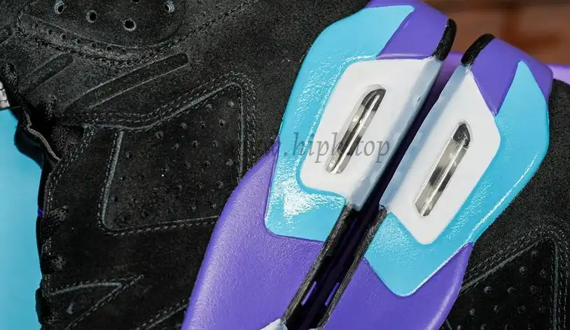 PK GOD Jordan Air Jordan 6 Aqua Black Purple RETAIL MATERIALS READY TO SHIP