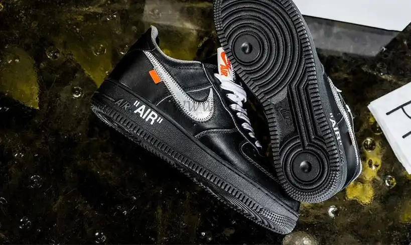 PK GOD Nike Air Force 1 Low ’07 Off-White MoMA RETAIL MATERIALS READY TO SHIP