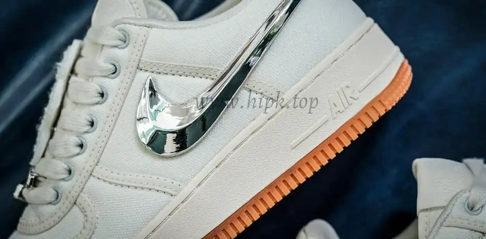 PK GOD Nike Air Force 1 Low Travis Scott Sail RETAIL MATERIALS READY TO SHIP