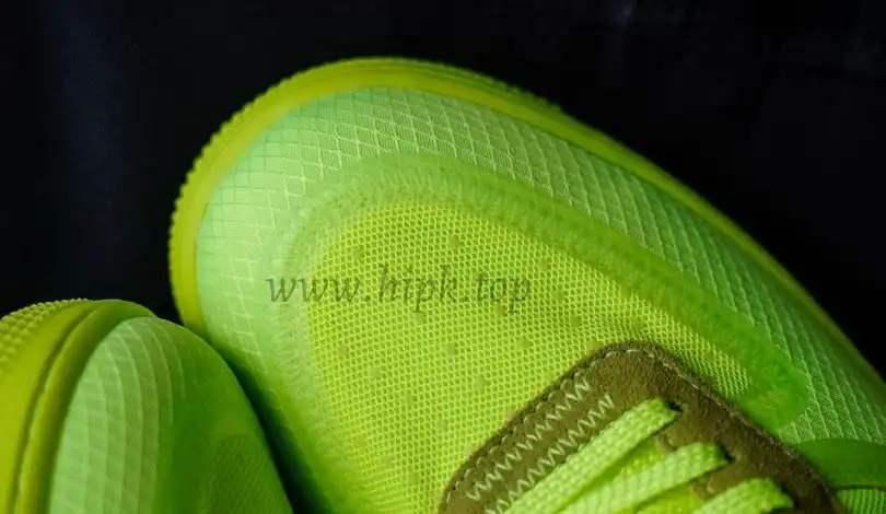 PK God OFF-WHITE x Nike Air Force 1 Volt OW AF1 Lemon Yellow AO4606-700 Ready to ship