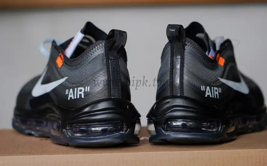 PK GOD Nike Air Max 97 Off-White Black RETAIL MATERIALS READY TO SHIP