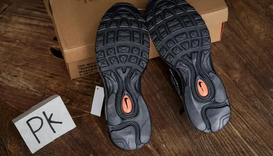 PK GOD Nike Air Max 97 Off-White Black RETAIL MATERIALS READY TO SHIP