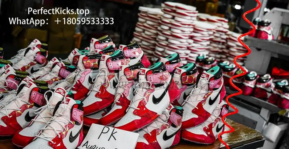 PK 4.0 Jordan 1 Retro High OGSpider-Man Across the Spider-Verse RETAIL MATERIALS READY TO SHIP