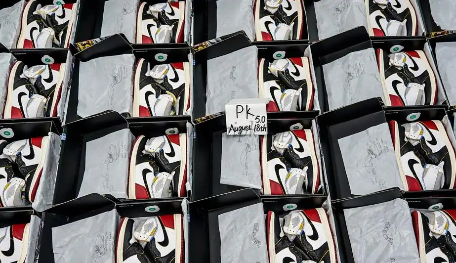 PK 5.0 Jordan 1 Retro High Union Los Angeles Black Toe RETAIL MATERIALS READY TO SHIP