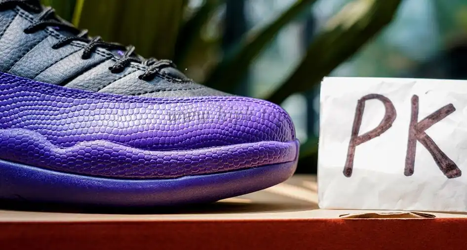 PK GOD Jordan 12 Retro Field Purple RETAIL MATERIALS READY TO SHIP