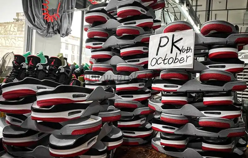 PK GOD Jordan 4 Retro Bred RETAIL MATERIALS READY TO SHIP