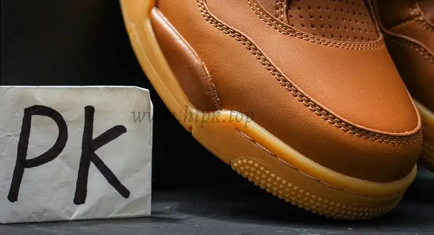 PK GOD Jordan 4 Retro Ginger Wheat RETAIL MATERIALS READY TO SHIP