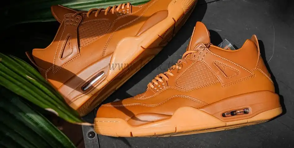 PK GOD Jordan 4 Retro Ginger Wheat RETAIL MATERIALS READY TO SHIP