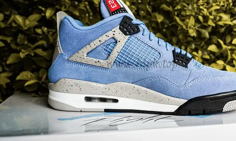 PK GOD Jordan 4 Retro University Blue RETAIL MATERIALS READY TO SHIP