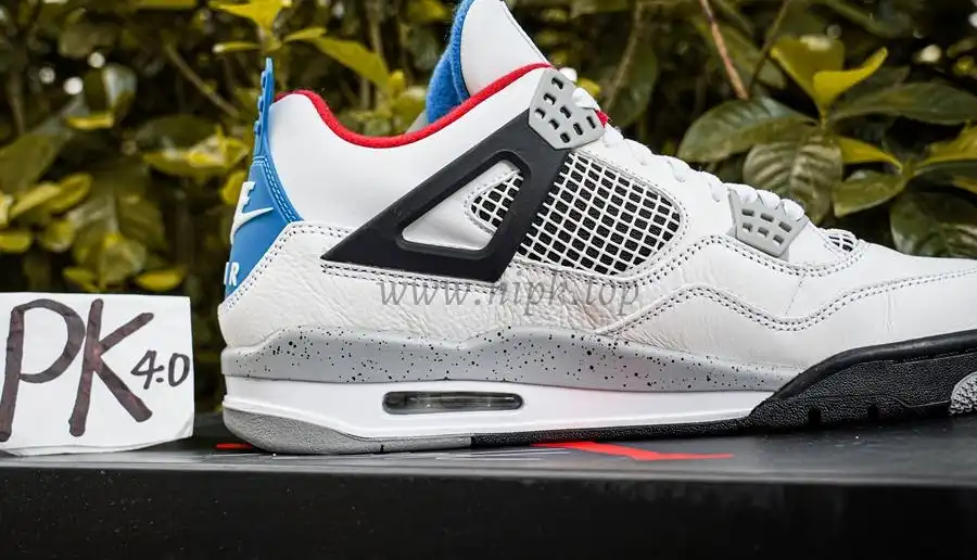 PK GOD Jordan 4 Retro What The RETAIL MATERIALS READY TO SHIP