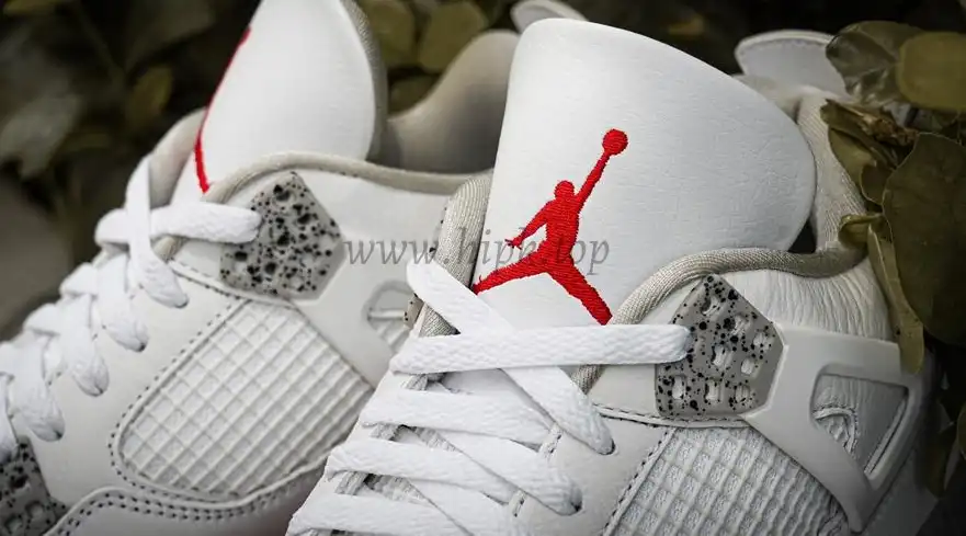 PK GOD Jordan 4 Retro White Oreo RETAIL MATERIALS READY TO SHIP