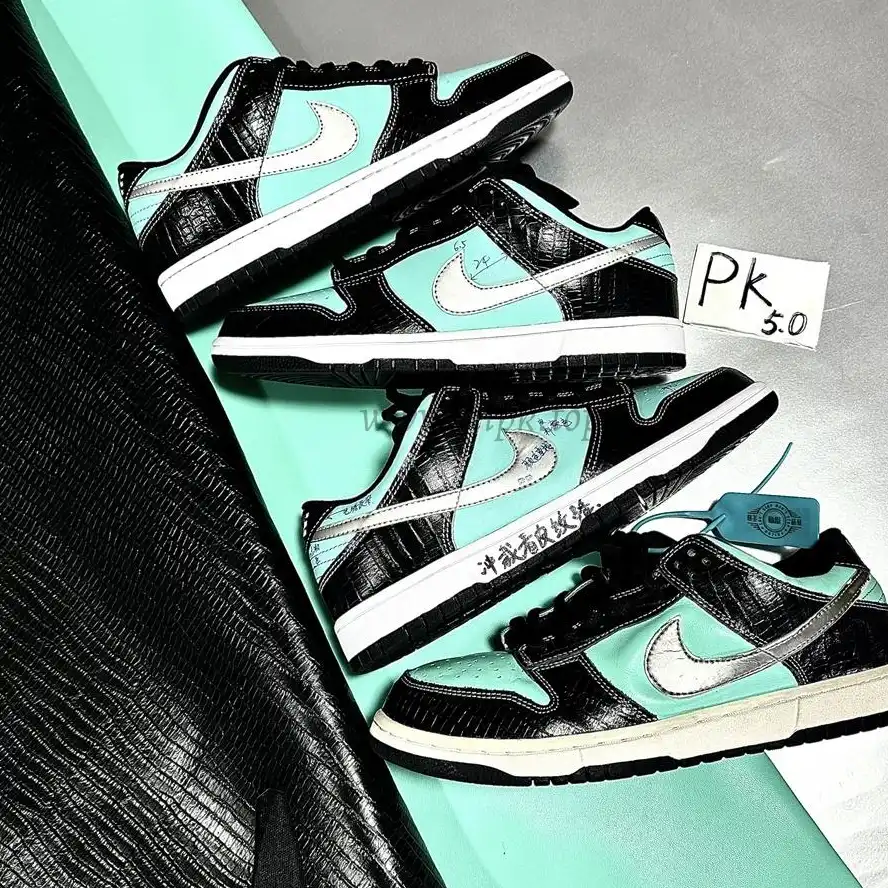 PK5.0 Nike SB Dunk Low Diamond Supply Co Aqua Blue RETAIL MATERIALS READY TO SHIP