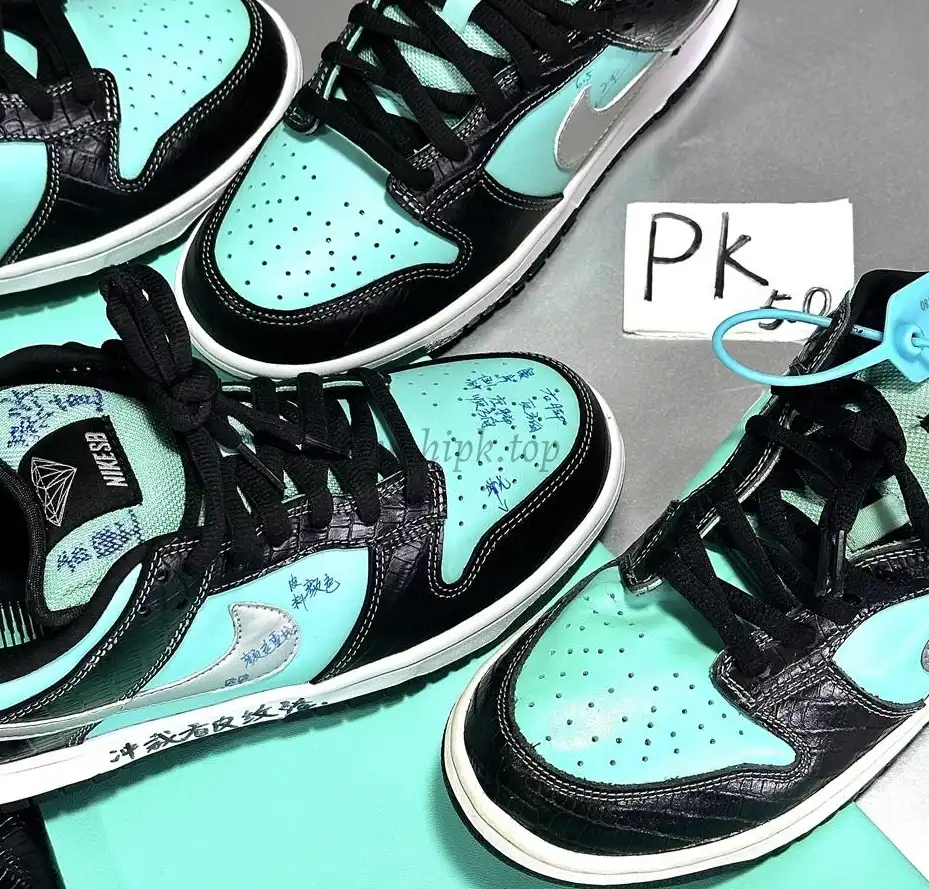 PK5.0 Nike SB Dunk Low Diamond Supply Co Aqua Blue RETAIL MATERIALS READY TO SHIP