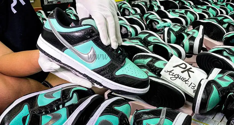 PK5.0 Nike SB Dunk Low Diamond Supply Co Aqua Blue RETAIL MATERIALS READY TO SHIP