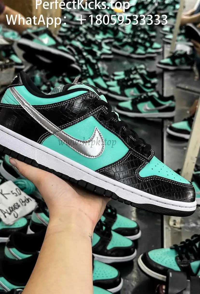 PK5.0 Nike SB Dunk Low Diamond Supply Co Aqua Blue RETAIL MATERIALS READY TO SHIP