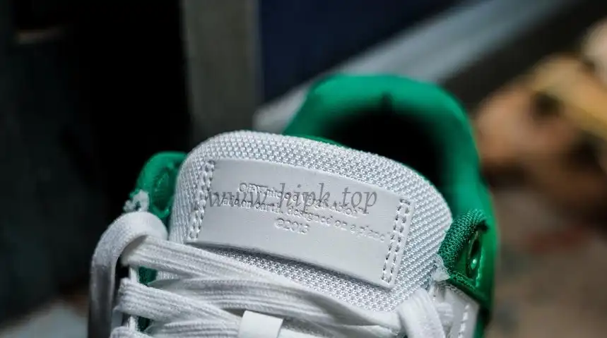 PK GOD OFF-WHITE OOO Low Tops Green White RETAIL MATERIALS READY TO SHIP