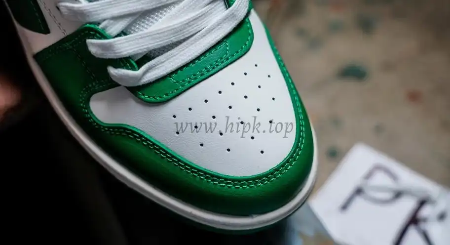 PK GOD OFF-WHITE OOO Low Tops Green White RETAIL MATERIALS READY TO SHIP