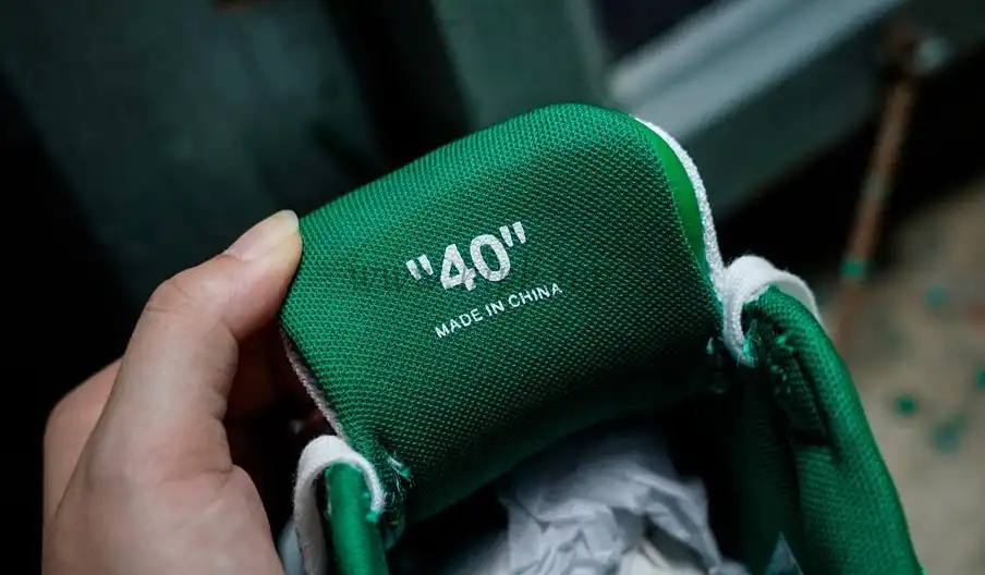 PK GOD OFF-WHITE OOO Low Tops Green White RETAIL MATERIALS READY TO SHIP