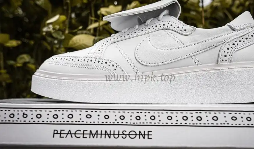 PK GOD Nike Kwondo 1 G-Dragon Peaceminusone Triple White RETAIL MATERIALS READY TO SHIP