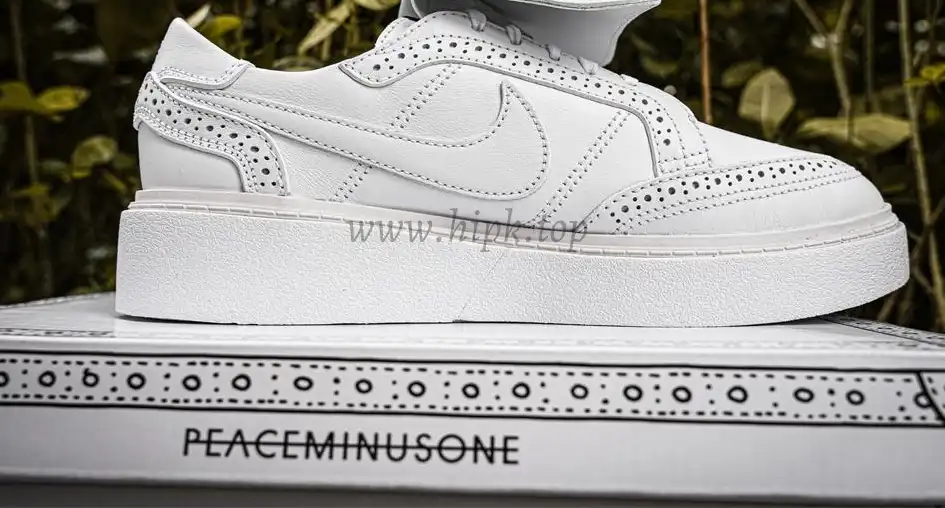 PK GOD Nike Kwondo 1 G-Dragon Peaceminusone Triple White RETAIL MATERIALS READY TO SHIP