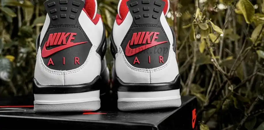 PK God Air Jordan 4 Fire Red retail materials ready to ship