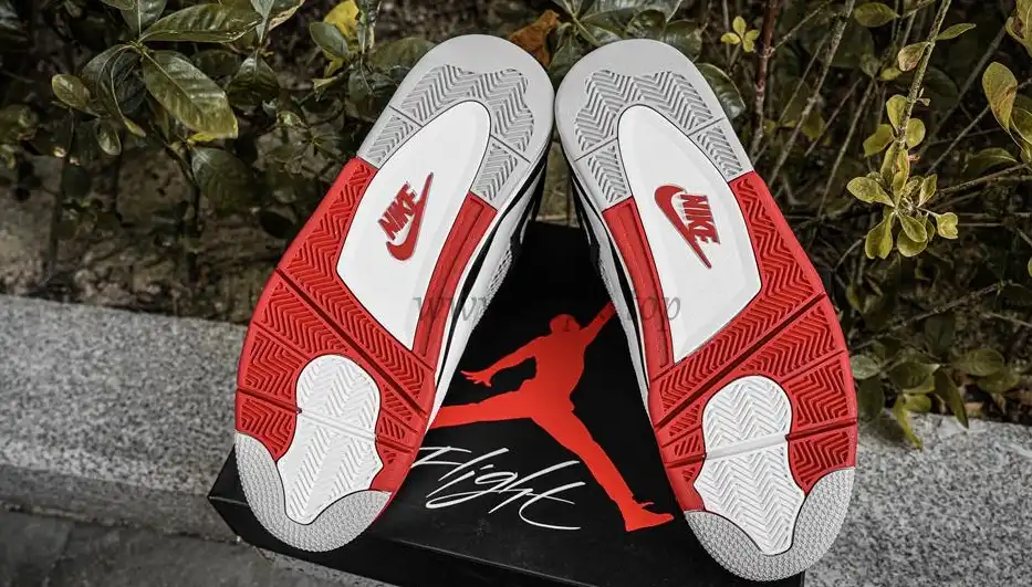 PK God Air Jordan 4 Fire Red retail materials ready to ship