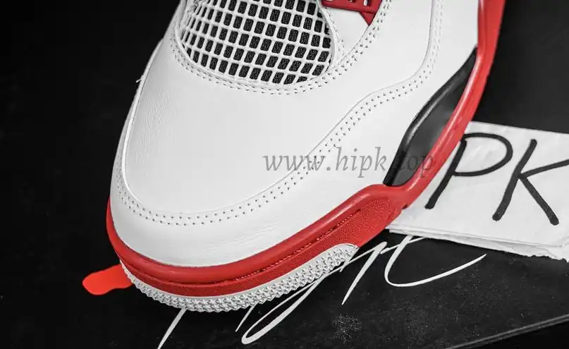 PK God Air Jordan 4 Fire Red retail materials ready to ship