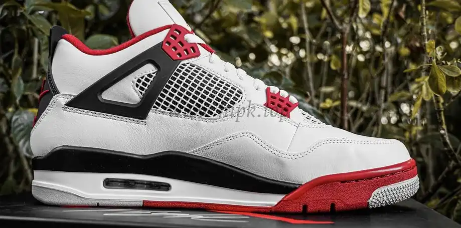 PK God Air Jordan 4 Fire Red retail materials ready to ship