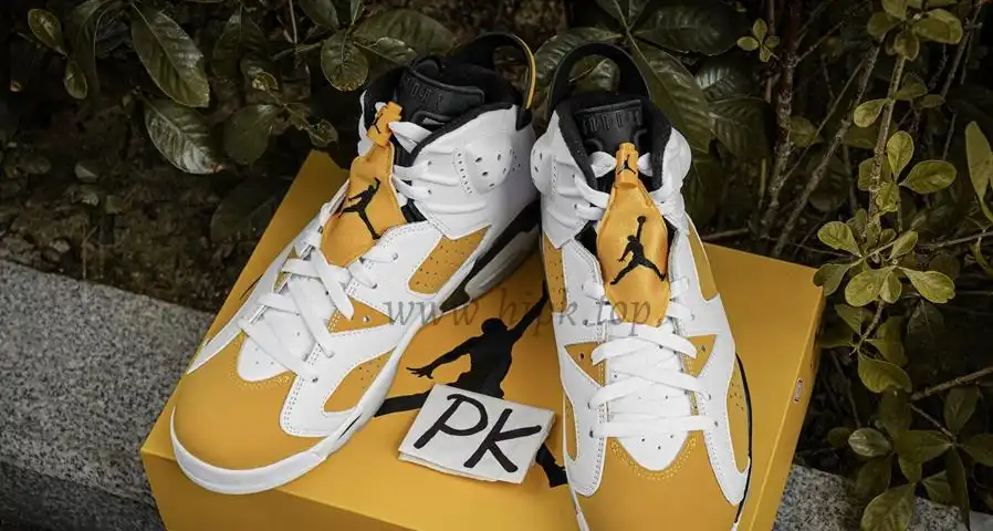 PK GOD Jordan 6 Retro Yellow Ochre RETAIL MATERIALS READY TO SHIP