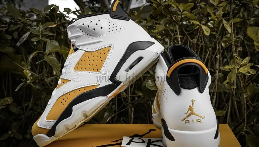 PK GOD Jordan 6 Retro Yellow Ochre RETAIL MATERIALS READY TO SHIP