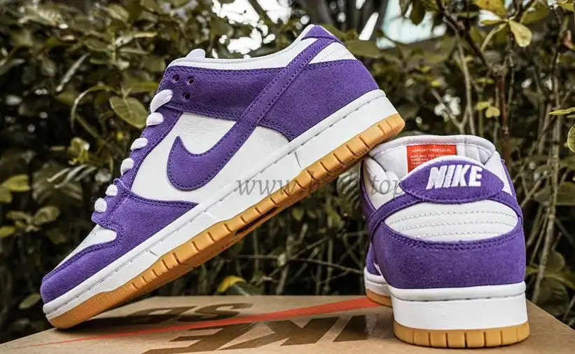 PK GOD Nike Dunk Low Pro ISO Orange Label Court Purple RETAIL MATERIALS READY TO SHIP