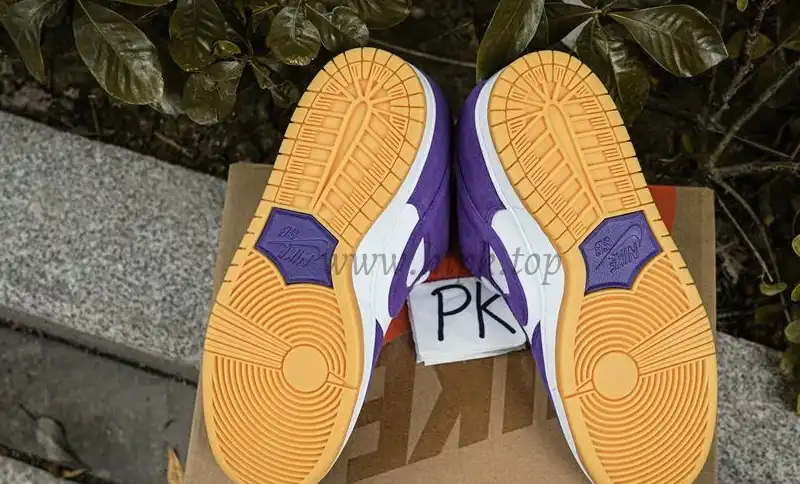 PK GOD Nike Dunk Low Pro ISO Orange Label Court Purple RETAIL MATERIALS READY TO SHIP