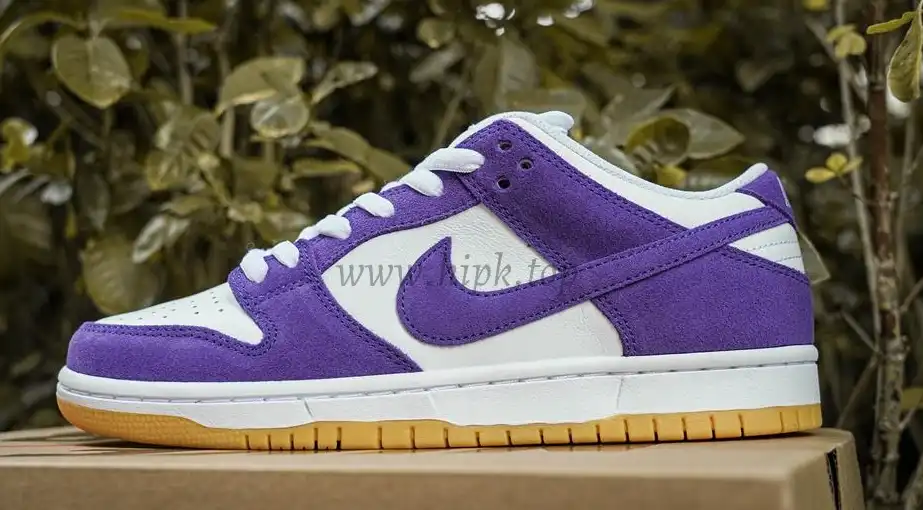 PK GOD Nike Dunk Low Pro ISO Orange Label Court Purple RETAIL MATERIALS READY TO SHIP