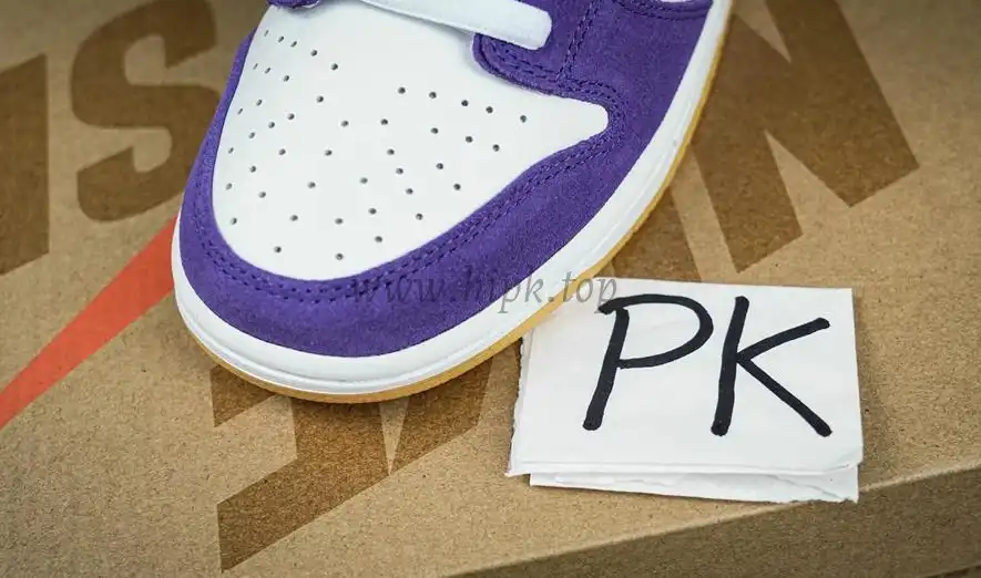 PK GOD Nike Dunk Low Pro ISO Orange Label Court Purple RETAIL MATERIALS READY TO SHIP