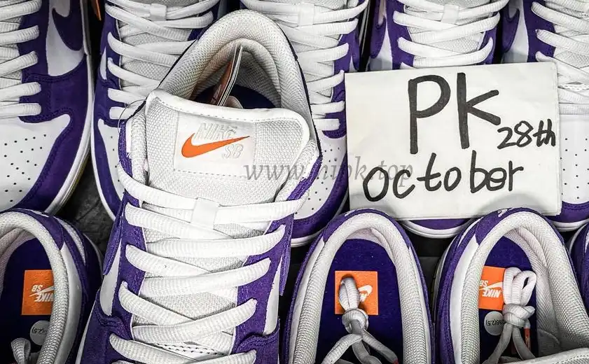 PK GOD Nike Dunk Low Pro ISO Orange Label Court Purple RETAIL MATERIALS READY TO SHIP