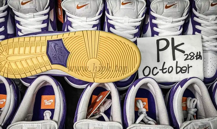 PK GOD Nike Dunk Low Pro ISO Orange Label Court Purple RETAIL MATERIALS READY TO SHIP