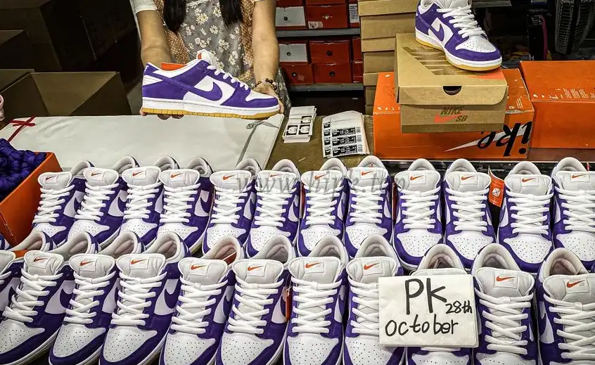 PK GOD Nike Dunk Low Pro ISO Orange Label Court Purple RETAIL MATERIALS READY TO SHIP