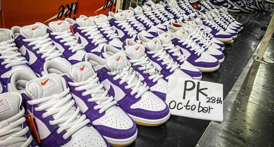 PK GOD Nike Dunk Low Pro ISO Orange Label Court Purple RETAIL MATERIALS READY TO SHIP