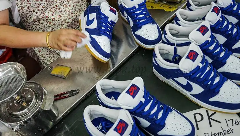 PK GOD Dunk Low Los Angeles Dodgers RETAIL MATERIALS READY TO SHIP