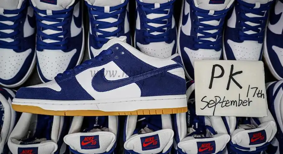 PK GOD Dunk Low Los Angeles Dodgers RETAIL MATERIALS READY TO SHIP