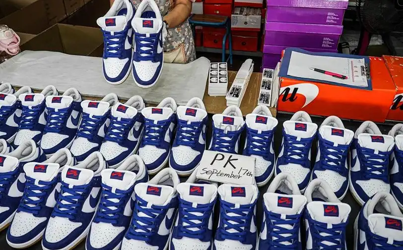 PK GOD Dunk Low Los Angeles Dodgers RETAIL MATERIALS READY TO SHIP