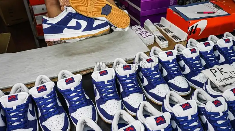 PK GOD Dunk Low Los Angeles Dodgers RETAIL MATERIALS READY TO SHIP