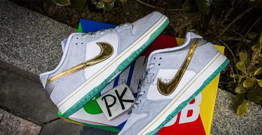 PK God Nike Sb dunk low X Sean Cliver holiday special retail materials ready to ship