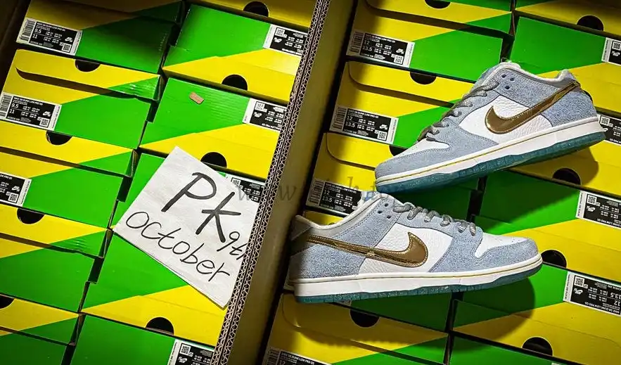 PK God Nike Sb dunk low X Sean Cliver holiday special retail materials ready to ship