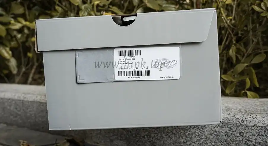 PK GOD Balenciaga Cargo Sneaker Grey Black Yellow MATERIALS READY TO SHIP