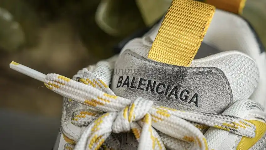 PK GOD Balenciaga Cargo Sneaker Grey Black Yellow MATERIALS READY TO SHIP