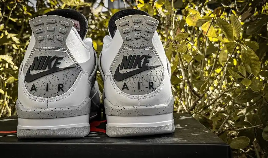 PK GOD Jordan 4 Retro White Cement RETAIL MATERIALS READY TO SHIP