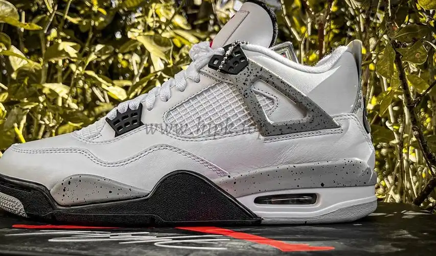 PK GOD Jordan 4 Retro White Cement RETAIL MATERIALS READY TO SHIP